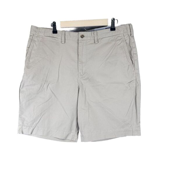 Polo Ralph Lauren Men's Size 34 Beige 9" Classic Stretch Fit Chino Shorts Casual - Picture 1 of 16